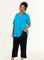 Studio - Lykke Bluse, Turkis